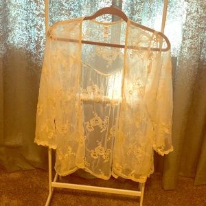 Lace cardigan
